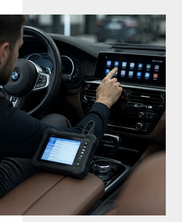 Установка приложений и мультимедиа сервисов BMW в Карабулаке