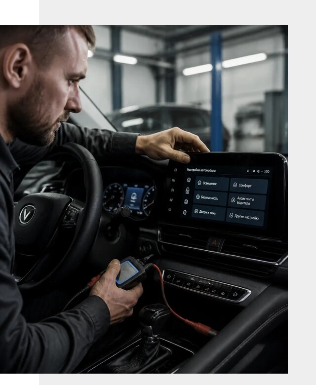 Русификация Changan CS55 и мультимедиа под ключ в Карабулаке