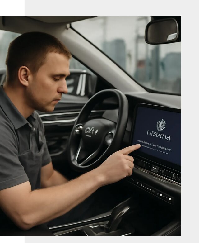Установка приложений Changan и сервисов в авто в Карабулаке