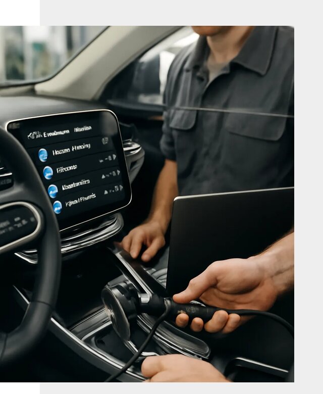 Установка приложений Geely для мультимедиа автомобиля в Карабулаке