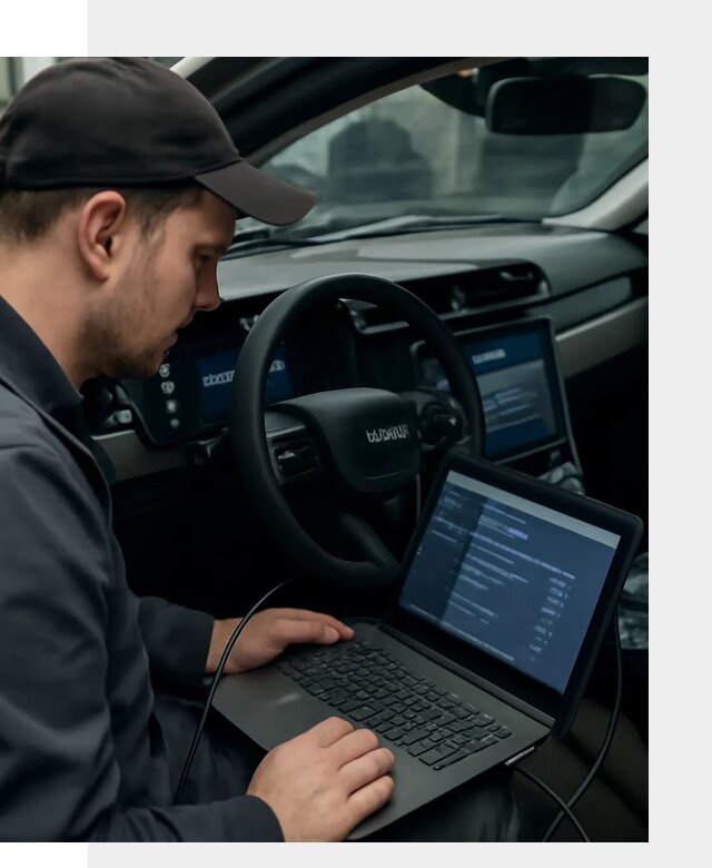 Профессиональная русификация автомобилей Lynk Co в Карабулаке