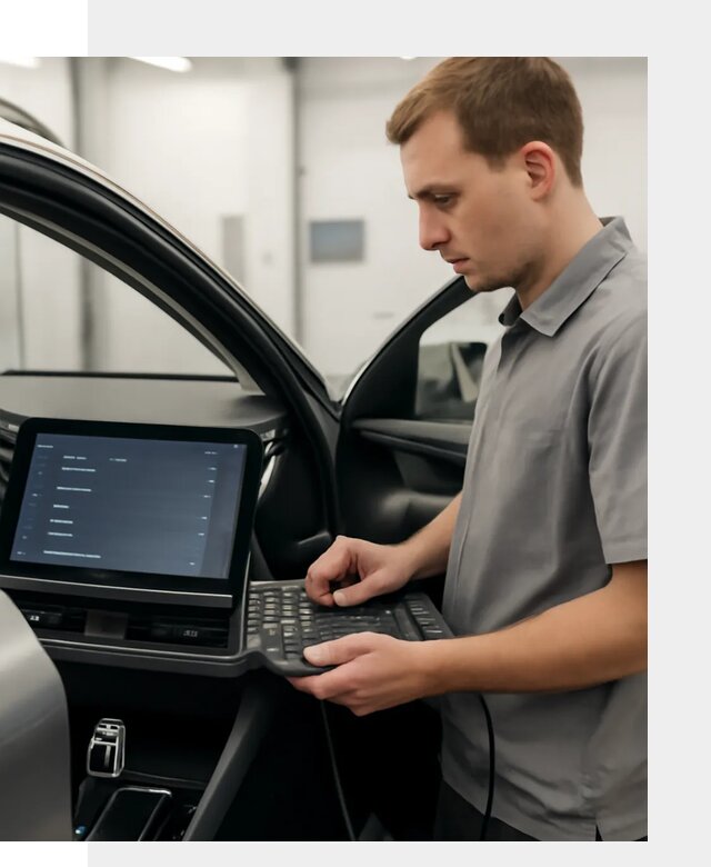 Русификация мультимедиа автомобилей Lynk Co в Карабулаке