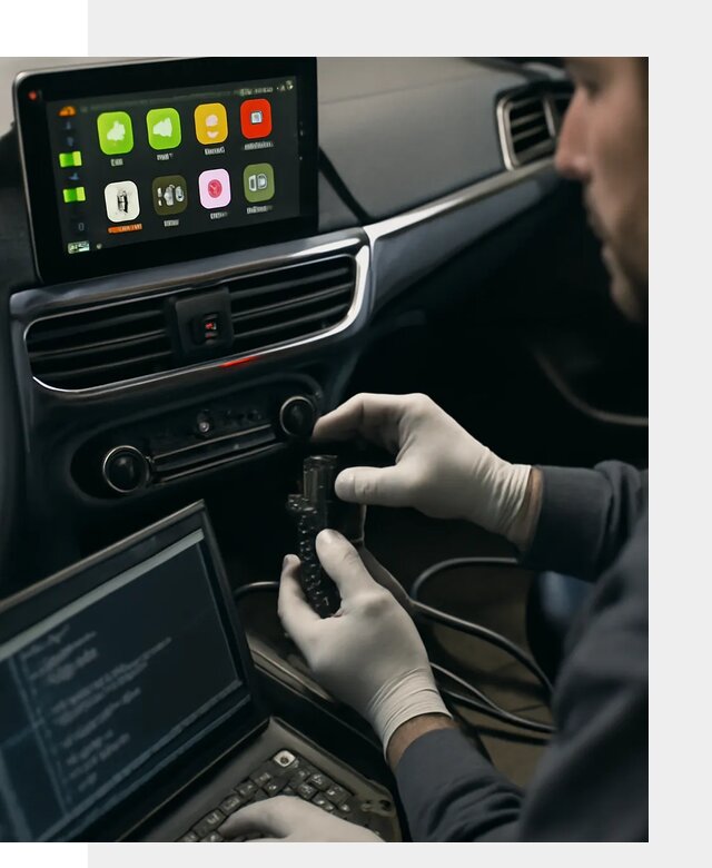 Активация Apple CarPlay в Карабулаке для штатной мультимедиа
