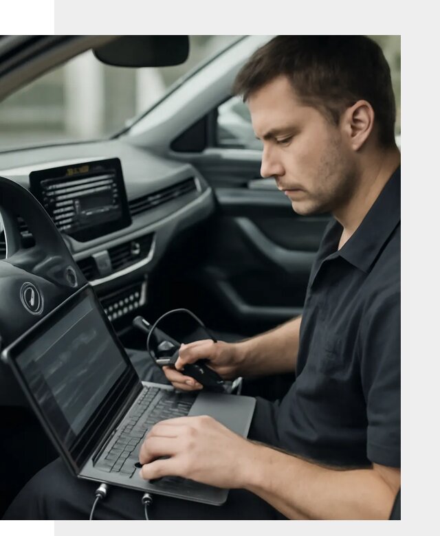 Настройка телематики автомобиля под ключ для авто в Карабулаке