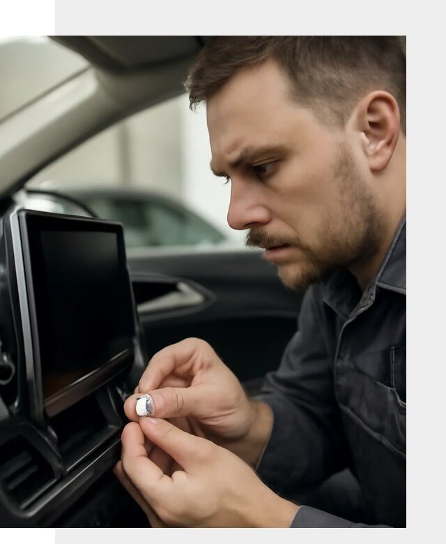Установка SIM карты в авто для мультимедиа в Карабулаке